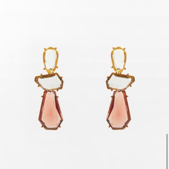 ZARA Resin Earrings - Picture 5 of 9